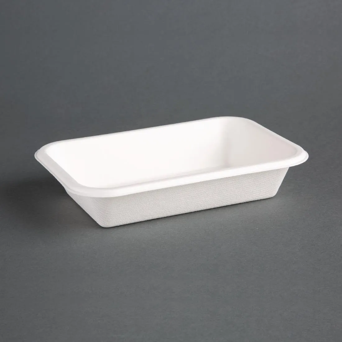 Composteerbare bagasse bakjes 180mm - Set van 50