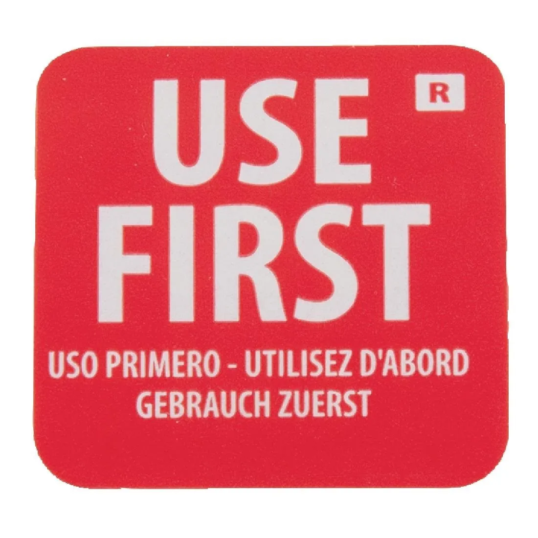 Etiketten "Eerst te gebruiken" - Set van 1000
