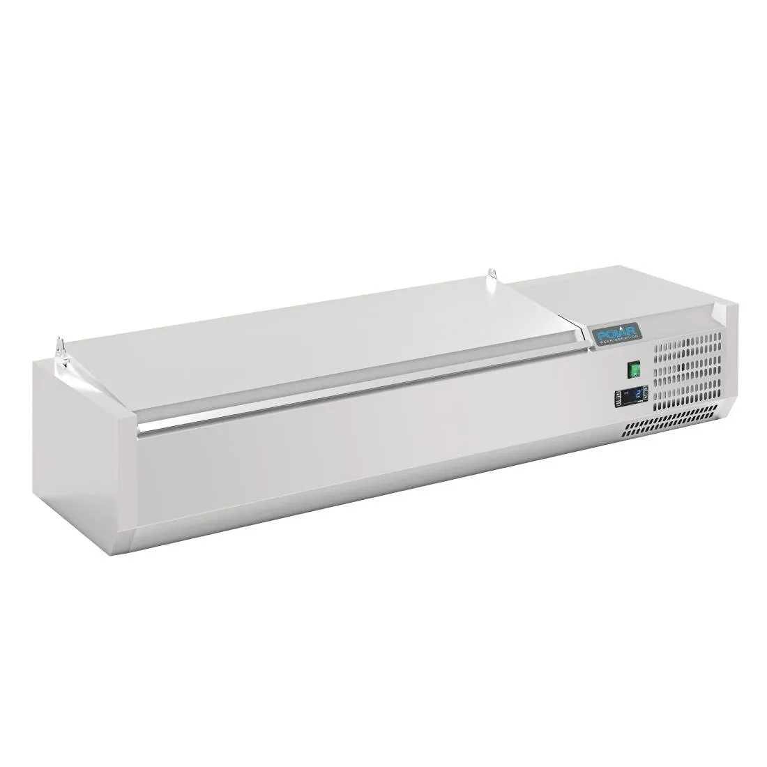 Saladière om neer te zetten met deksel Serie G - 5 x GN 1/4