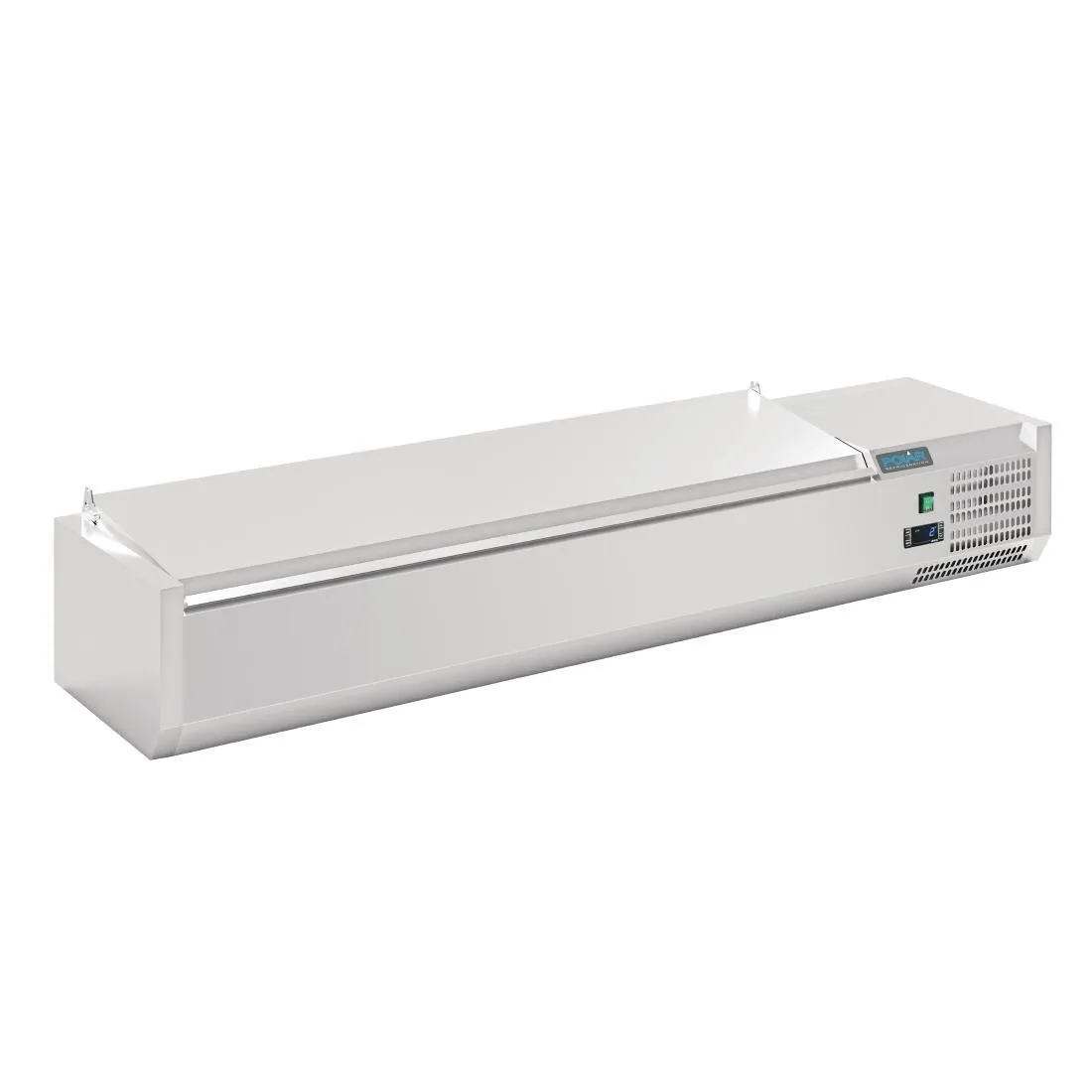 Saladette om neer te zetten met deksel Serie G - 7 x GN 1/4