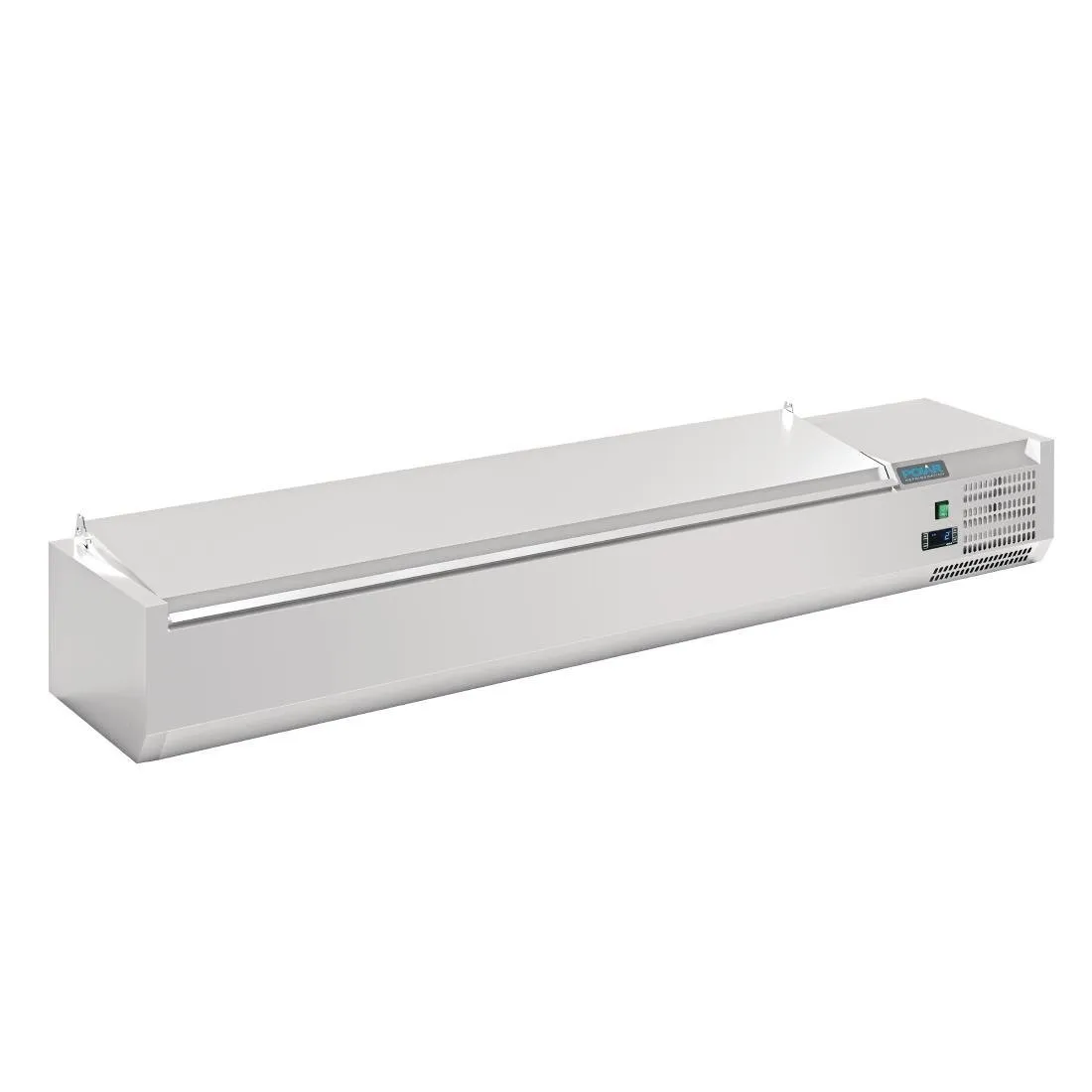 Saladière om neer te zetten met deksel Serie G - 8 x GN 1/4