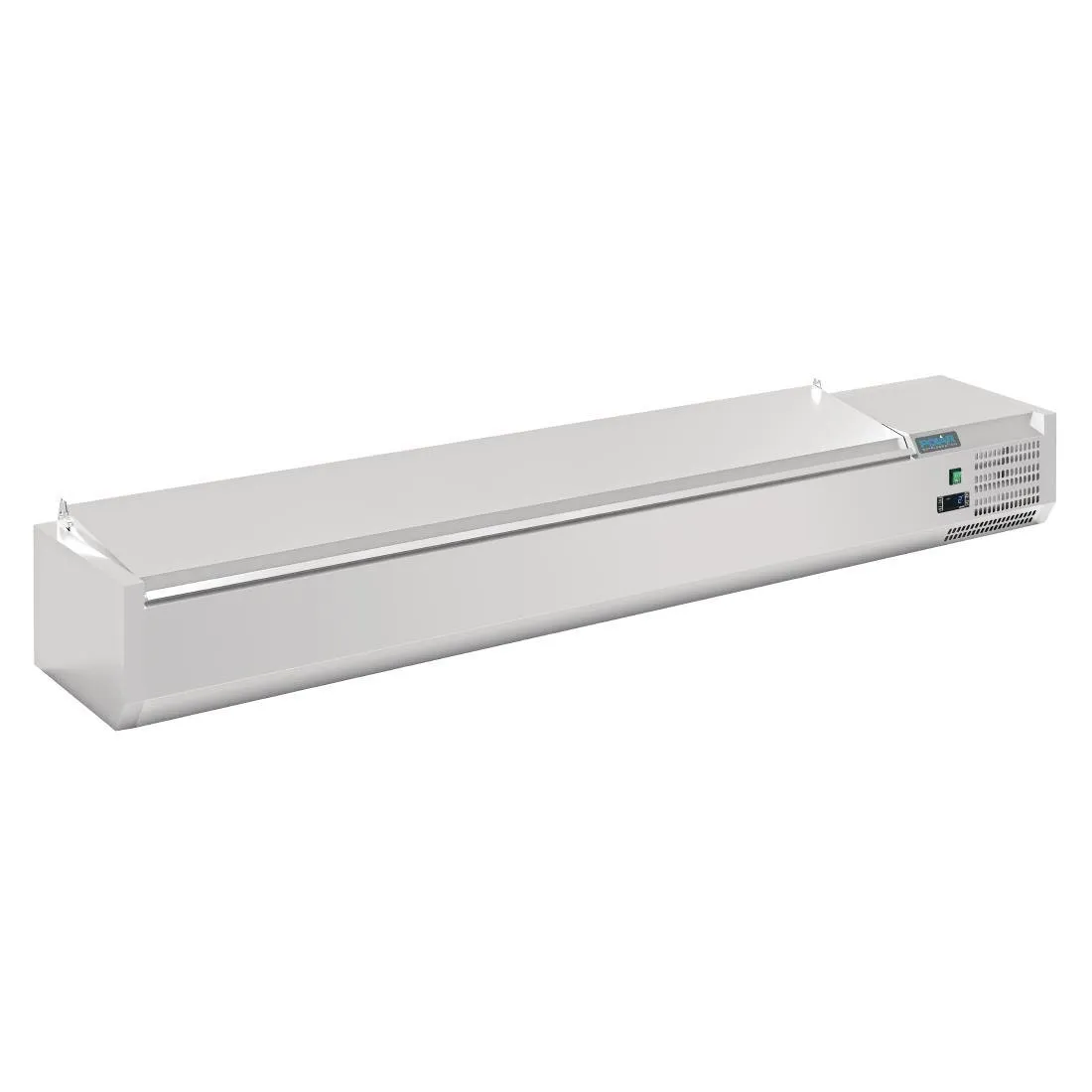 Saladière om neer te zetten met deksel Serie G - 10 x GN 1/4
