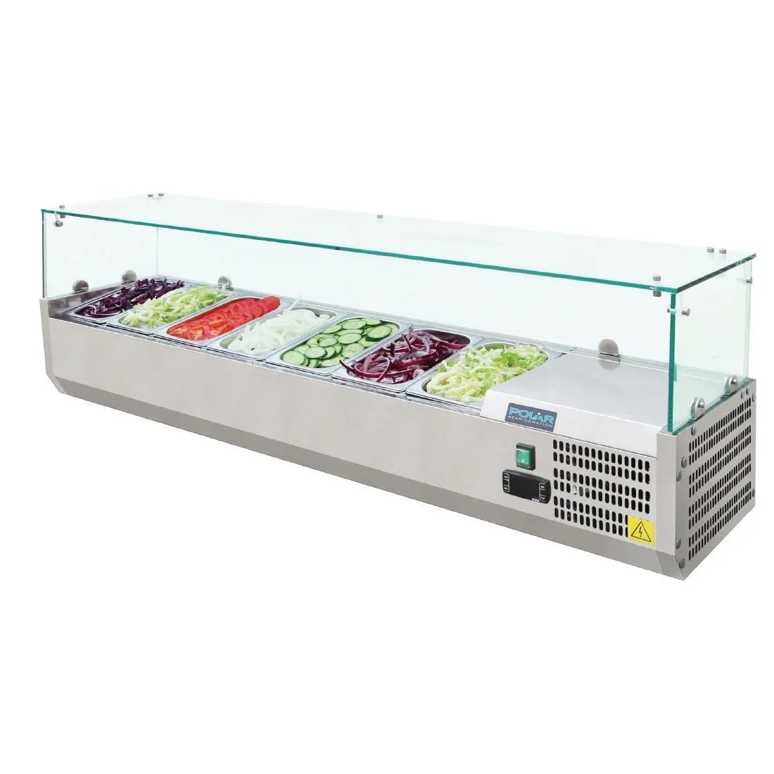 Koelvitrine voor ingrediënten Serie G - 7 x GN 1/4