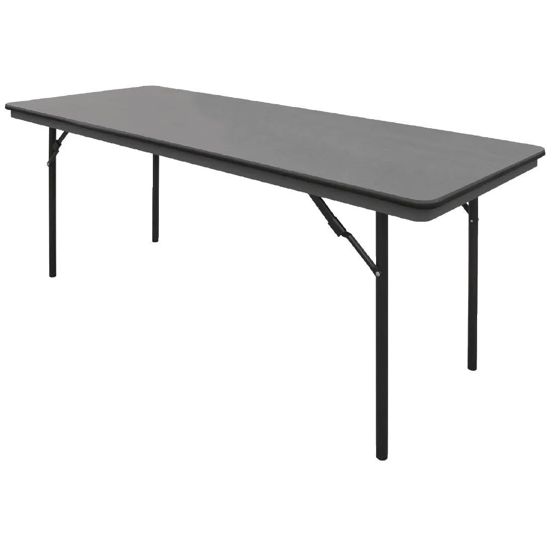 Rechthoekige opvouwbare grijze tafel van ABS - 1830 mm