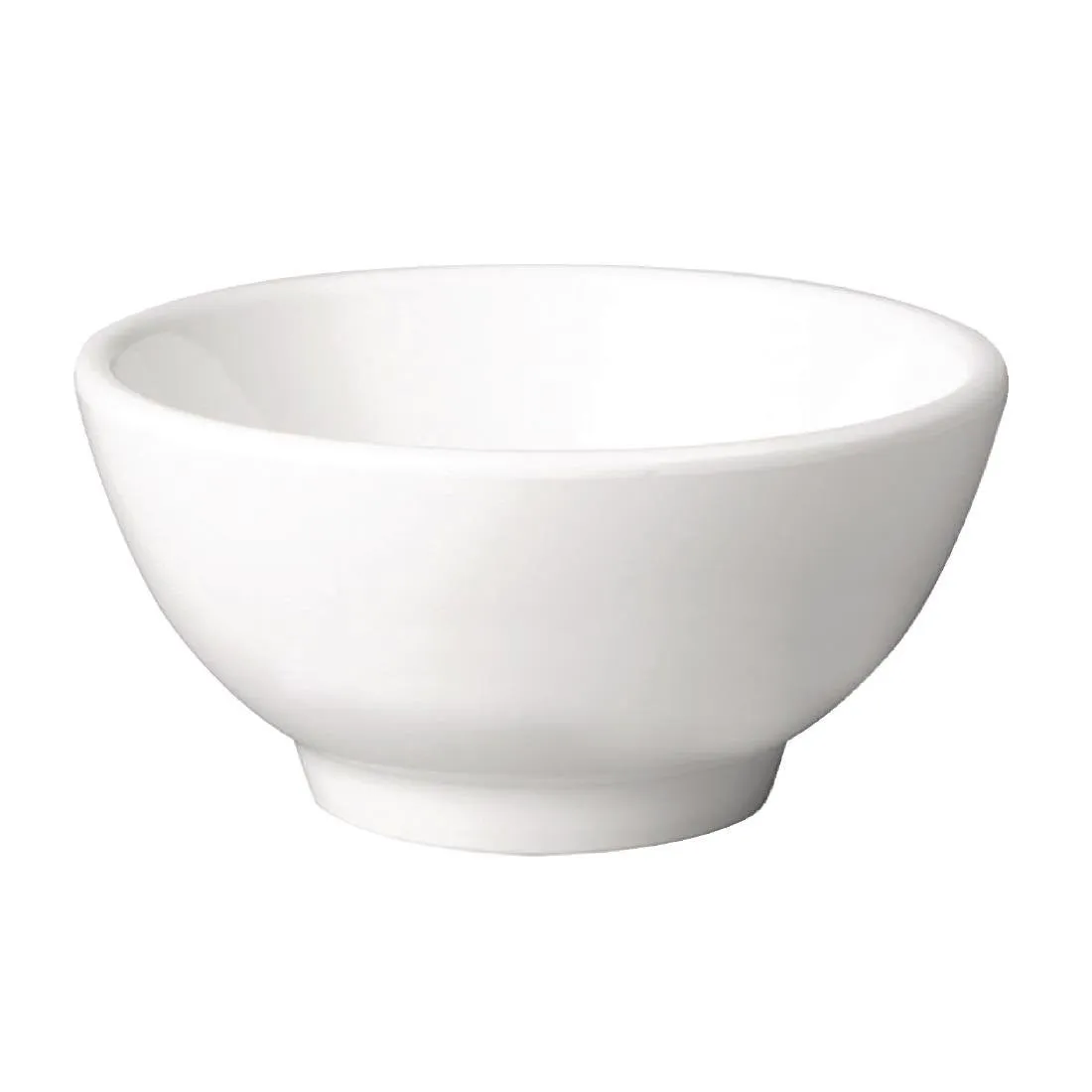 Kom rond van melamine Pure wit - Ø90Mm