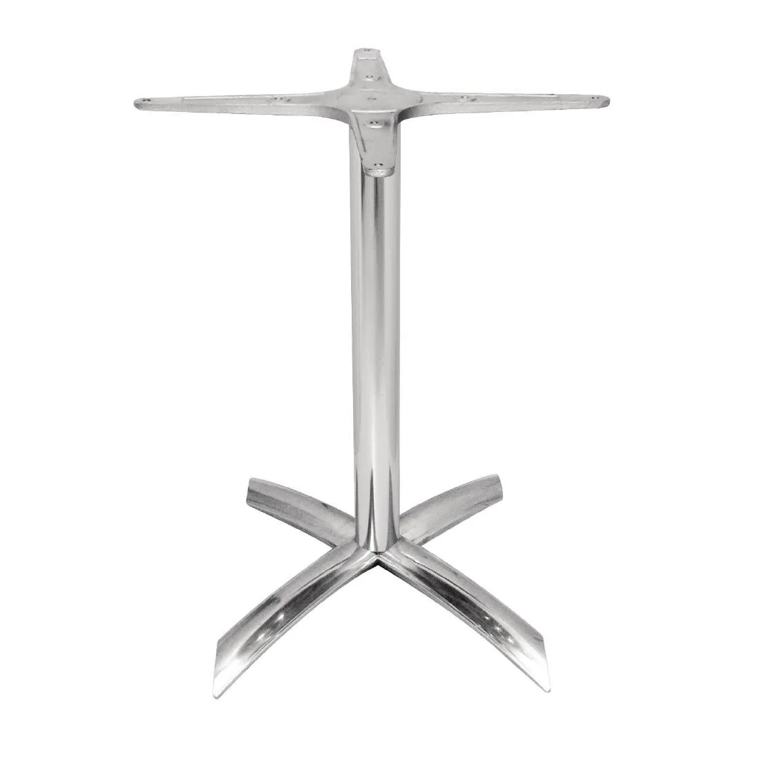 Tafelpoot met kantelbaar aluminium blad