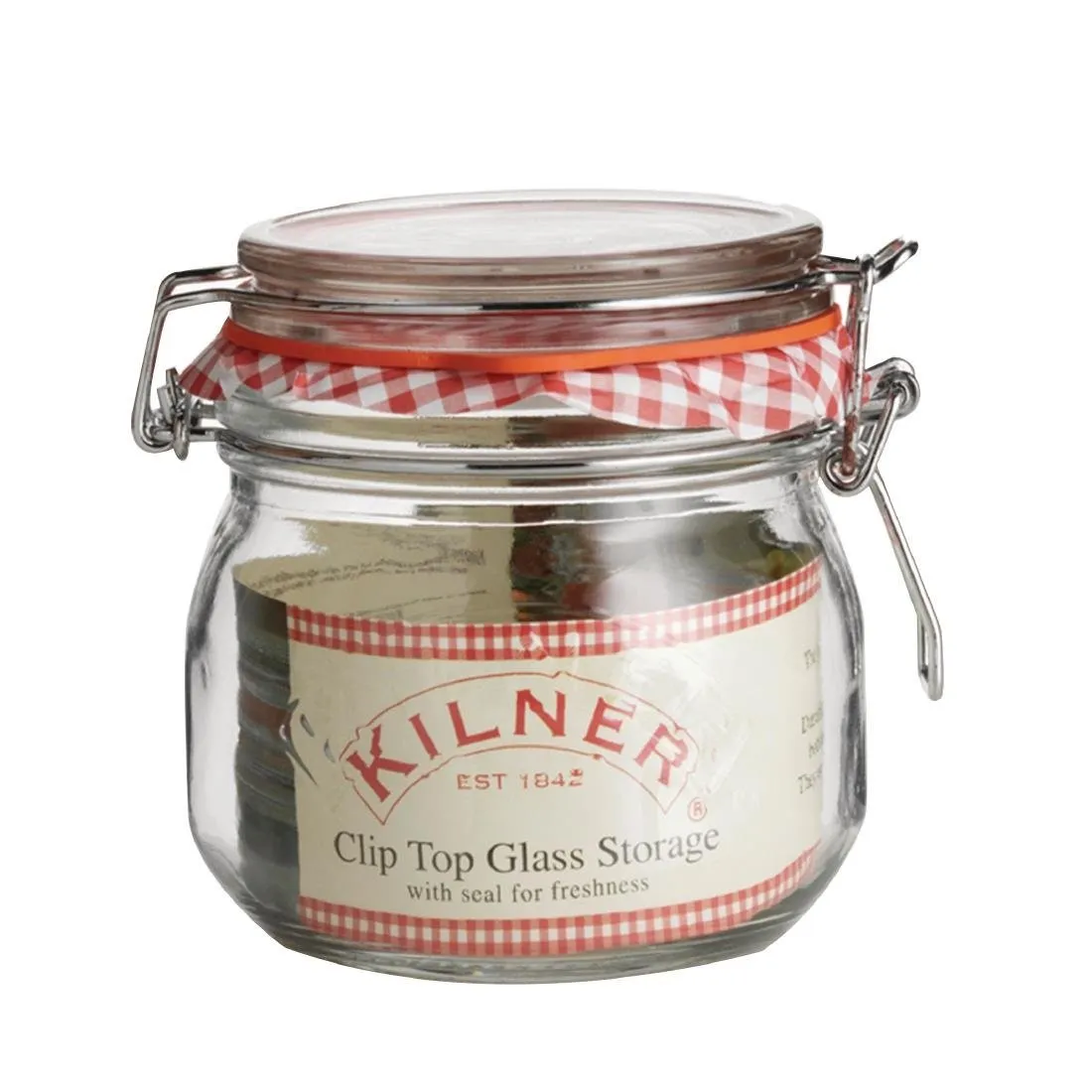 Inmaakpot met clip - 0,5L