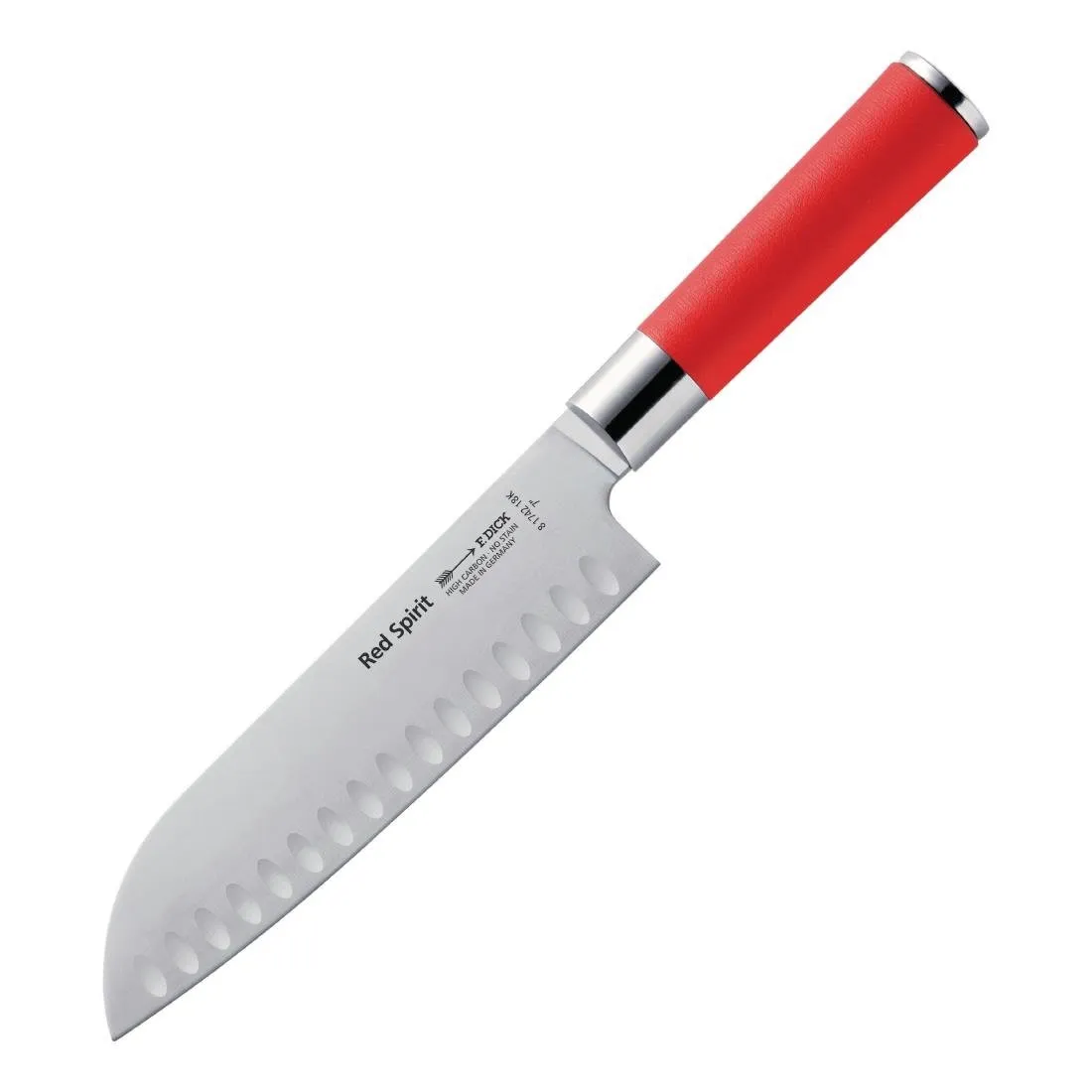 Santoku-groefmes Red Spirit - 180mm