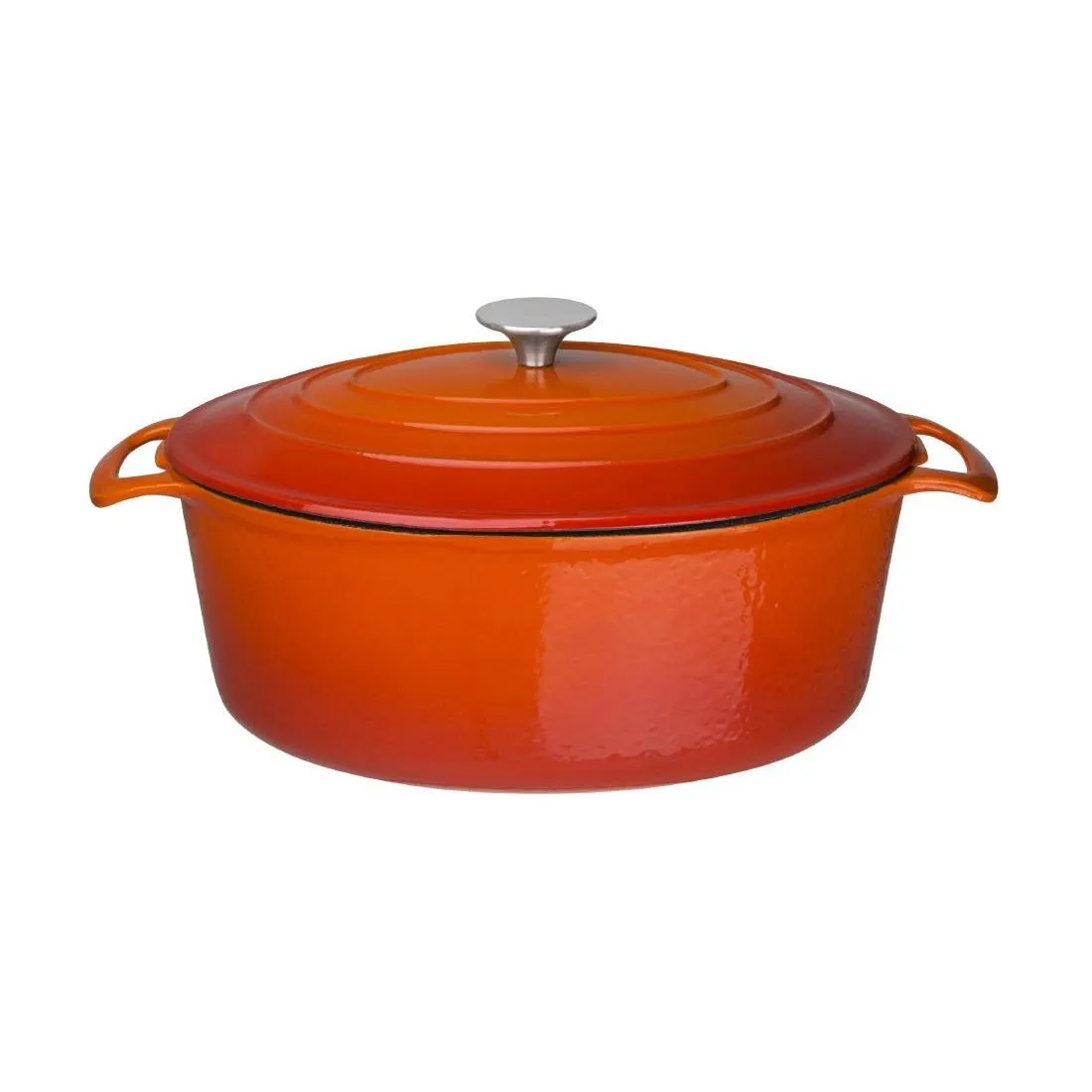 Grote Ovale Braadpan Oranje - 6L