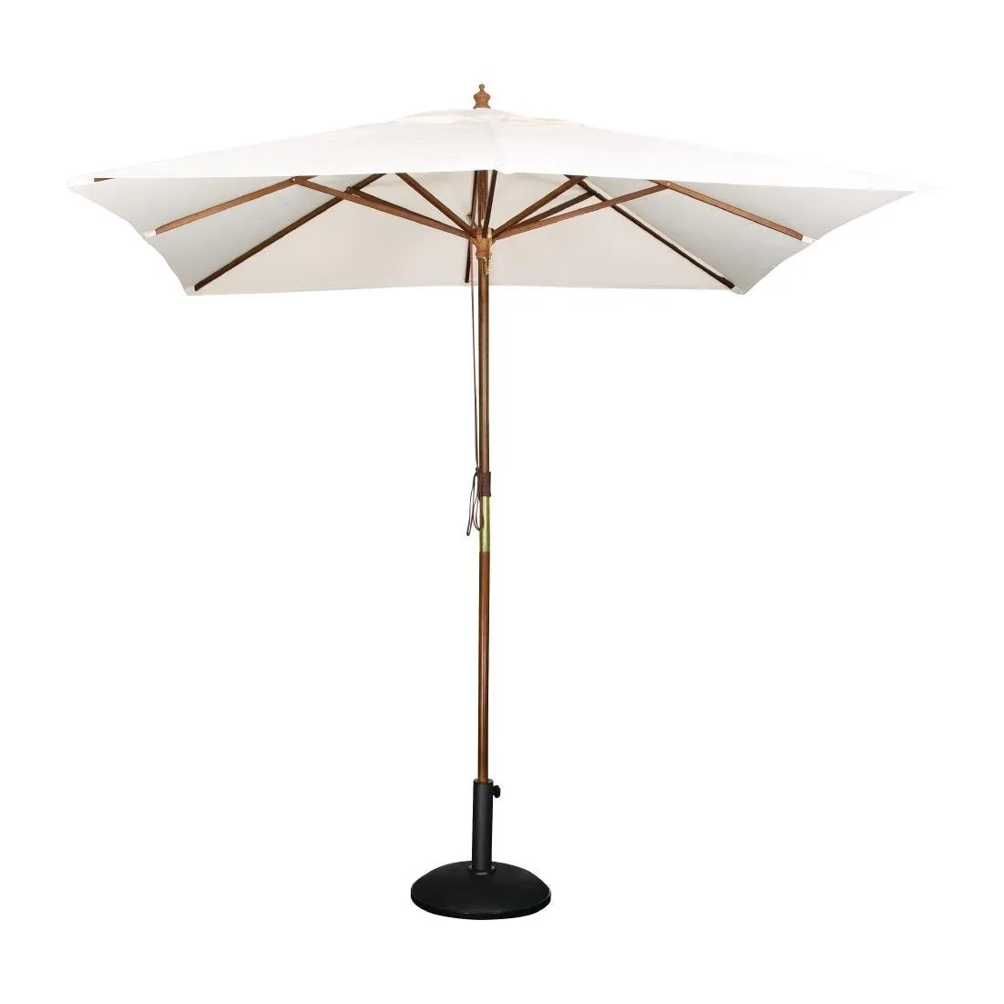 Parasol Vierkant Ivoor - L 2500 x D 2500mm