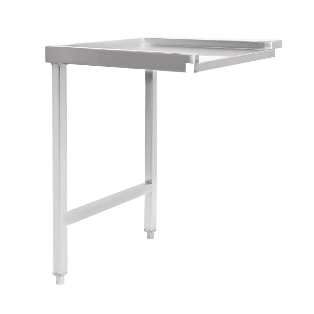 Linker uitvoertafel voor kapvaatwasser - B 600mm