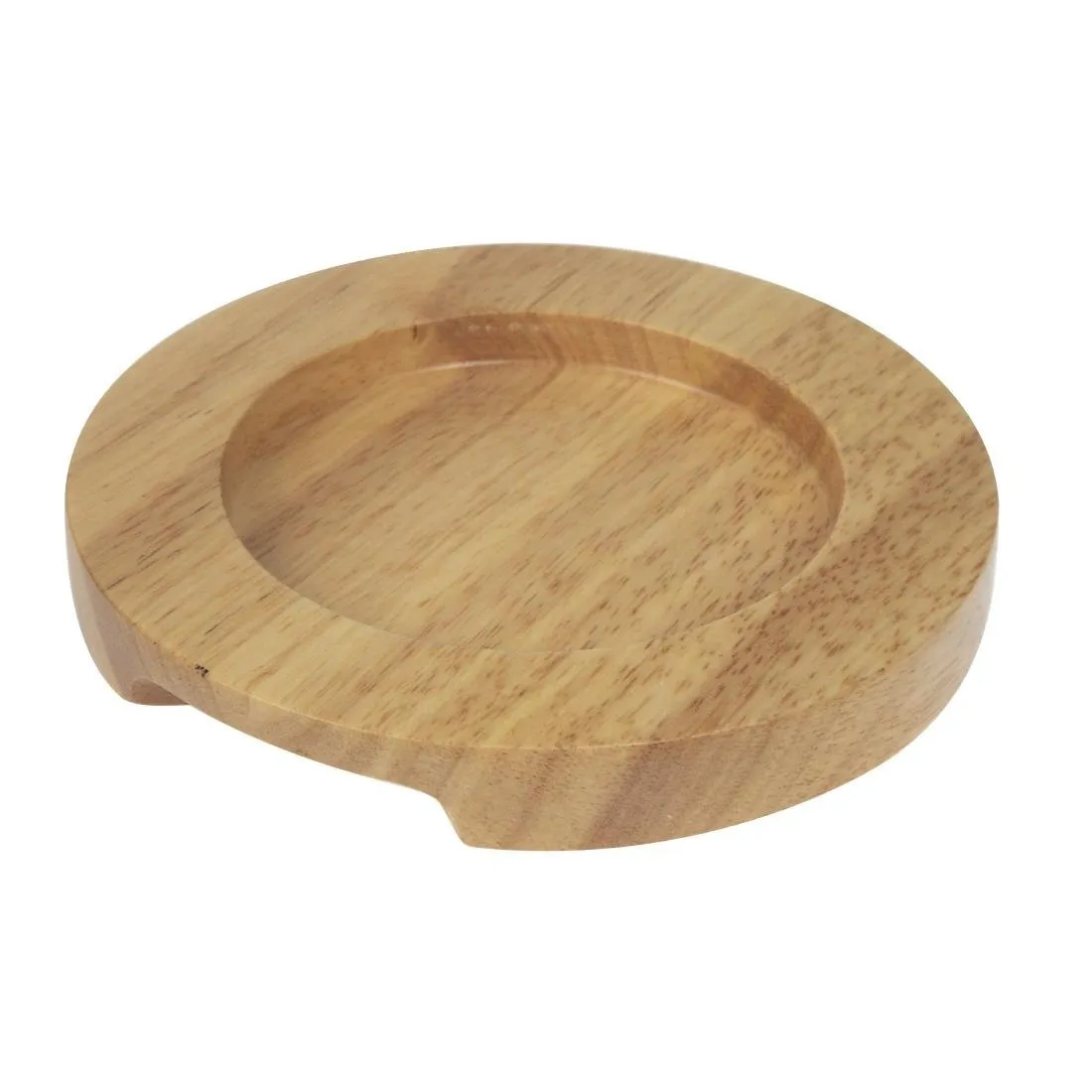 Ondersteuning van licht hout voor mini braadpan en mini pan.