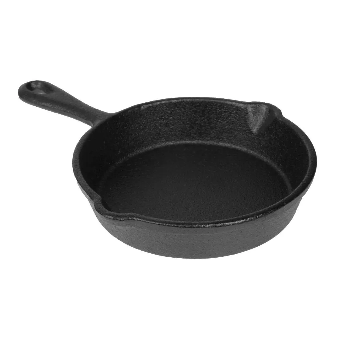 Kleine Ronde Gietijzeren Pan - Ø 115mm