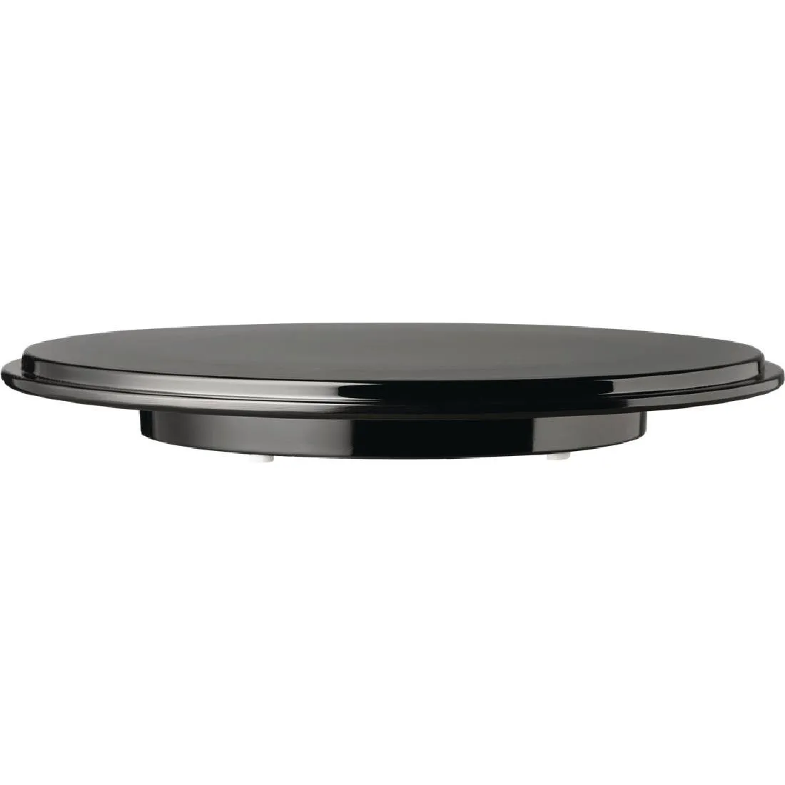Pure Zwarte Melamine Taartbord - Ø310Mm