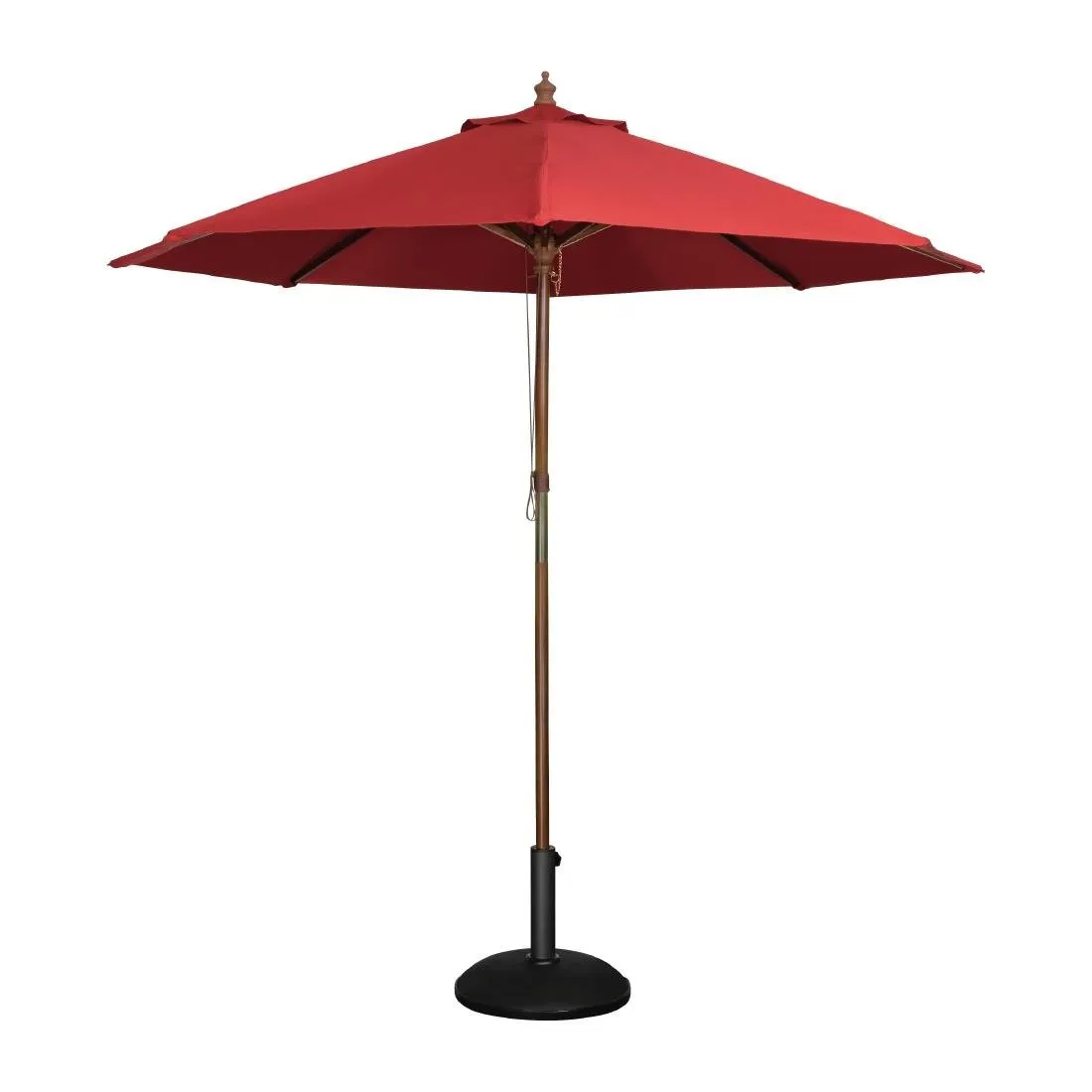Parasol rond rood - 2,5 m