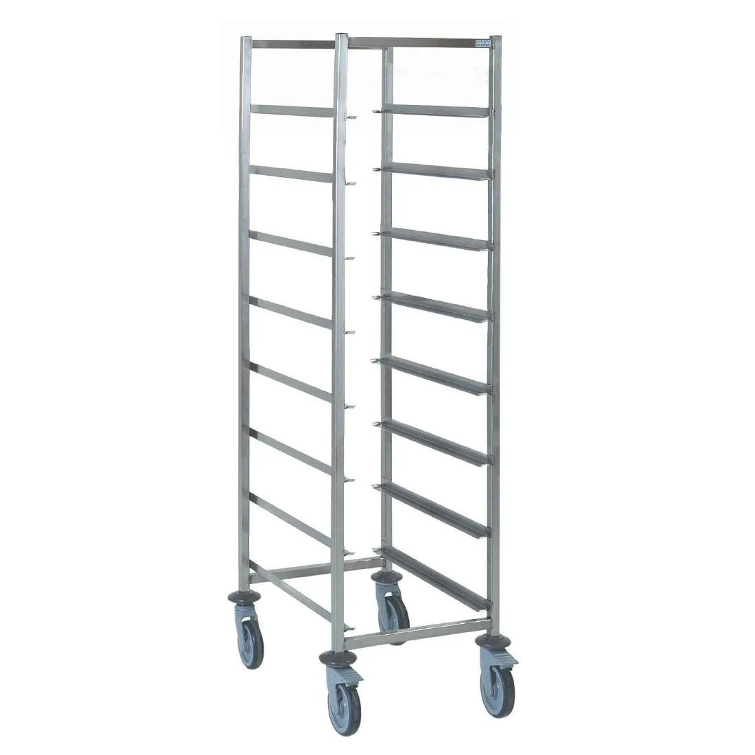 Kar voor RVS-servieskasten - 8 niveaus