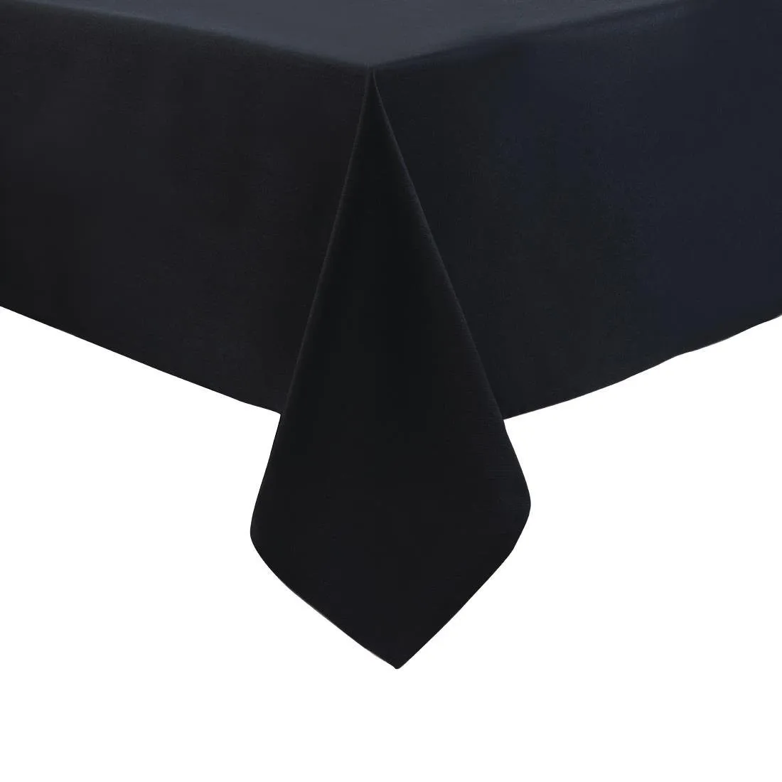 Zwarte tafelkleed 900 x 900 mm
