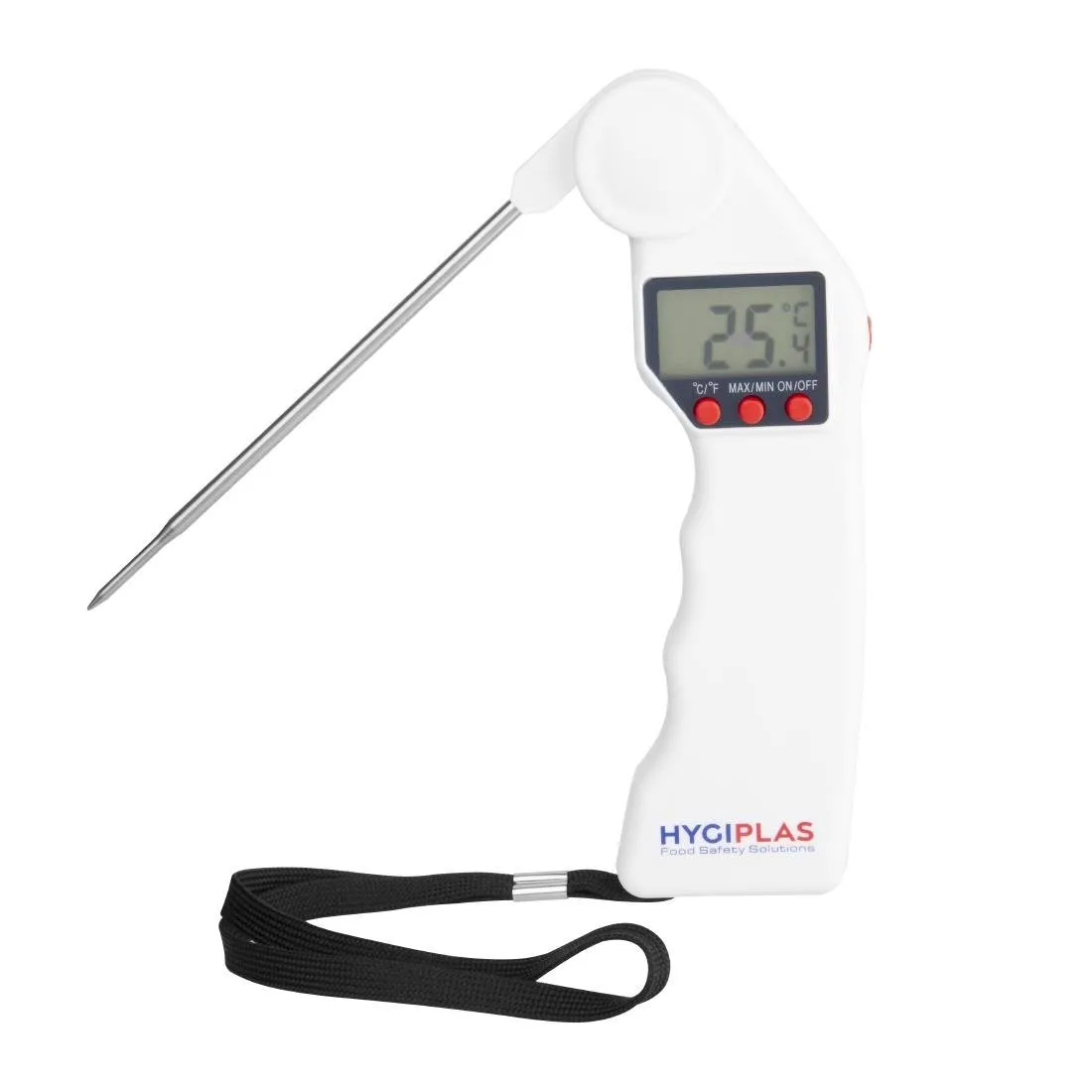 Thermometer met opvouwbare sonde Easytemp wit
