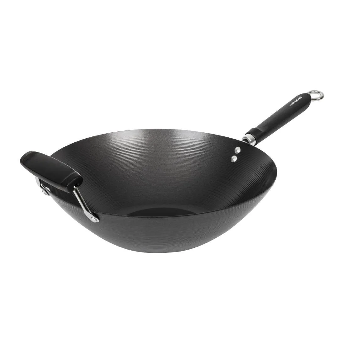 Wok Antiaanbaklaag Plat - 35 cm
