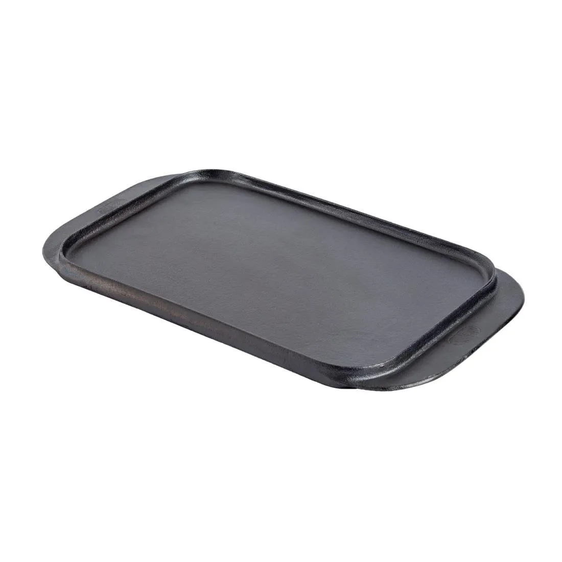 Gietijzeren omkeerbare grillplaat - 482 x 260 mm