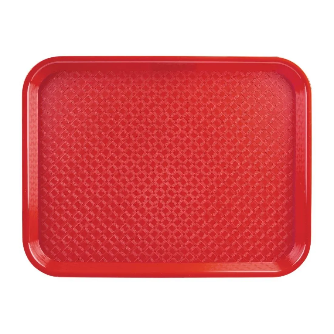 Zelfbedieningsdienblad 305 x 415 mm rood