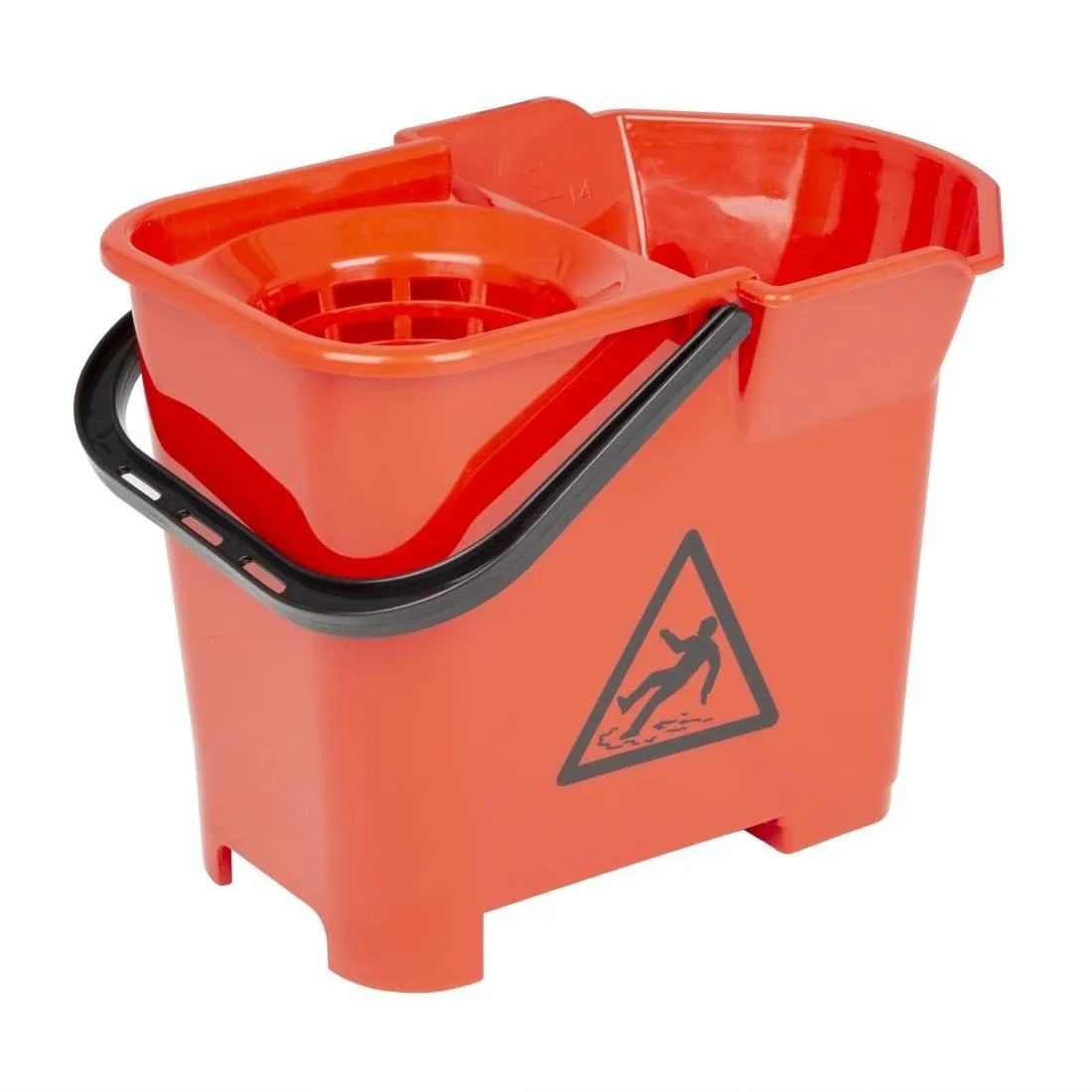 Emmer met rode wringer 14L