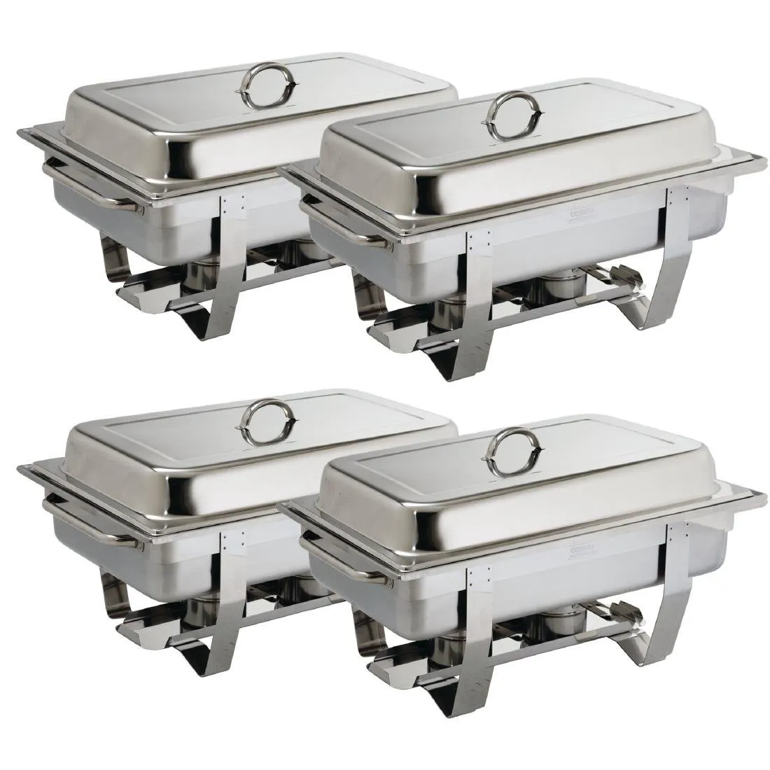 Chafing Dish Milan 9 L - GN 1/1 - Set van 4