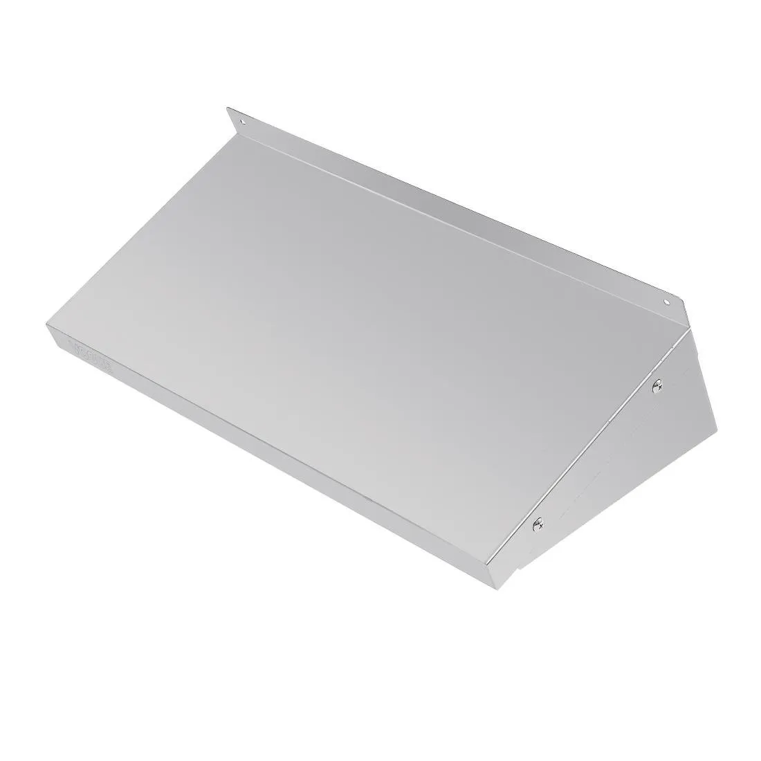 Wandplank van roestvrij staal - L 600 x D 300 mm