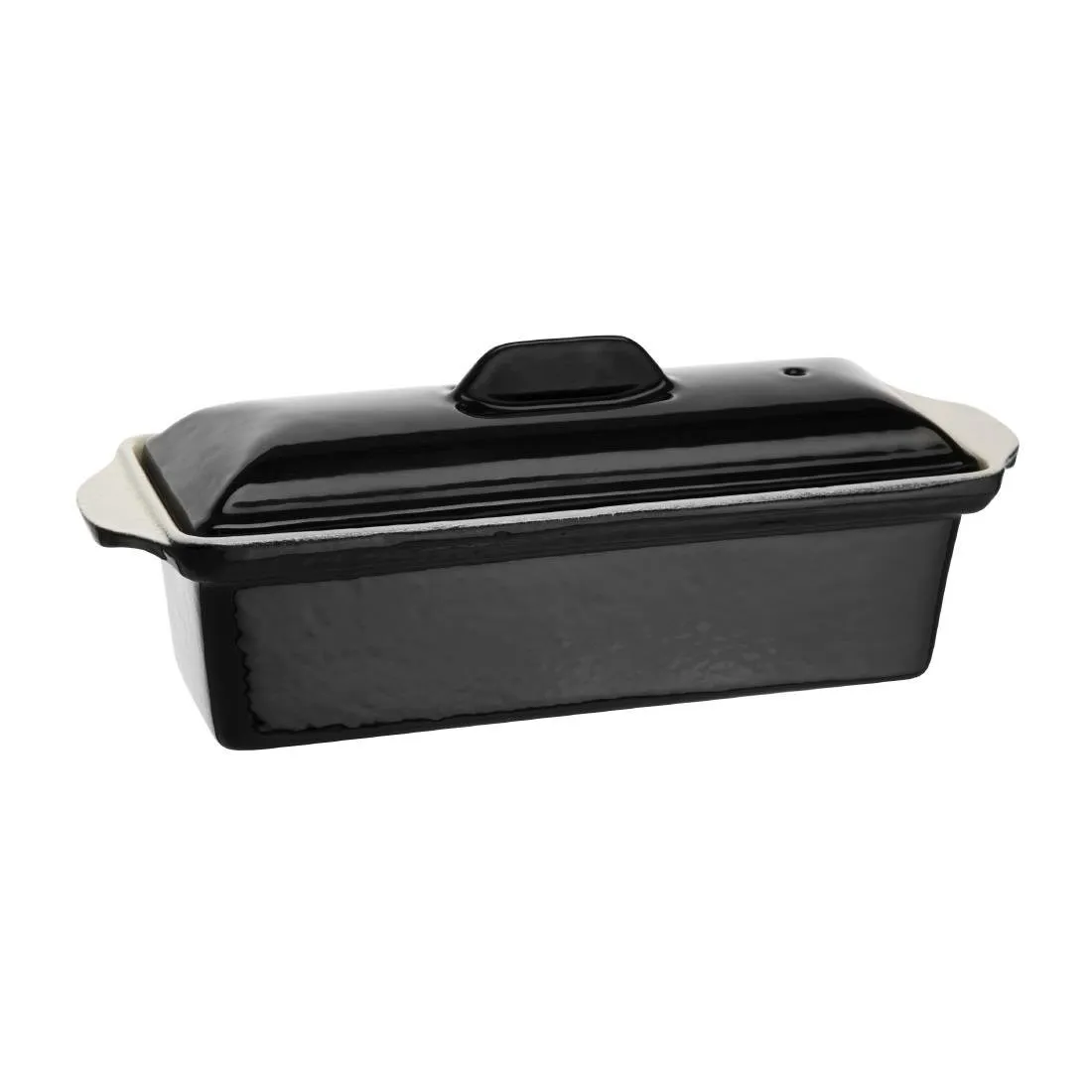 Terrine van zwart gietijzer - 1,3 L