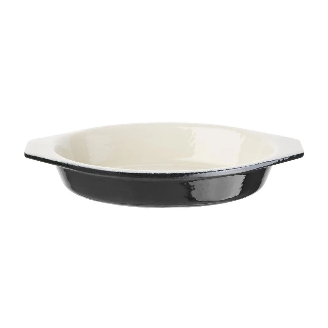 Ovale Zwarte Ovenschaal - 650 ml