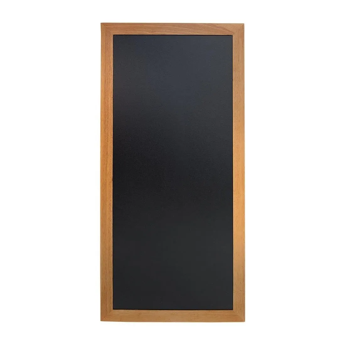 Krijtbord Wand Lang Teakhouten Afwerking 1200 X 560mm