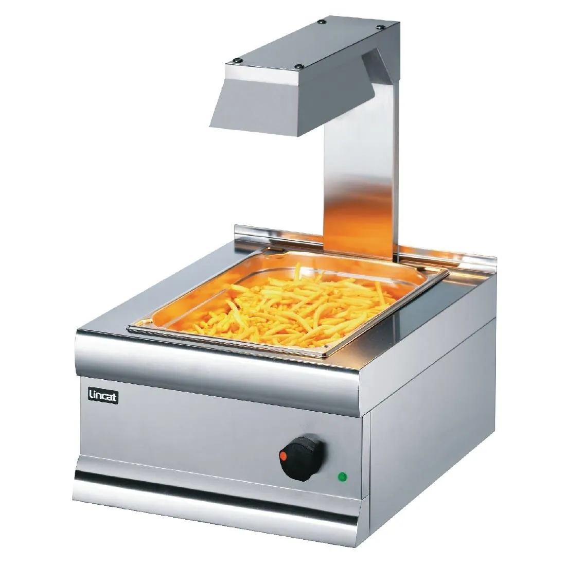 Frituurmand met Silverlink 600 mm opwarmplaat