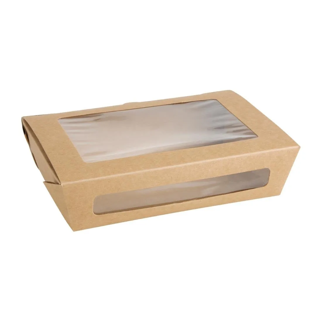 Saladebakjes met PET-venster 1200 ml - Set van 150