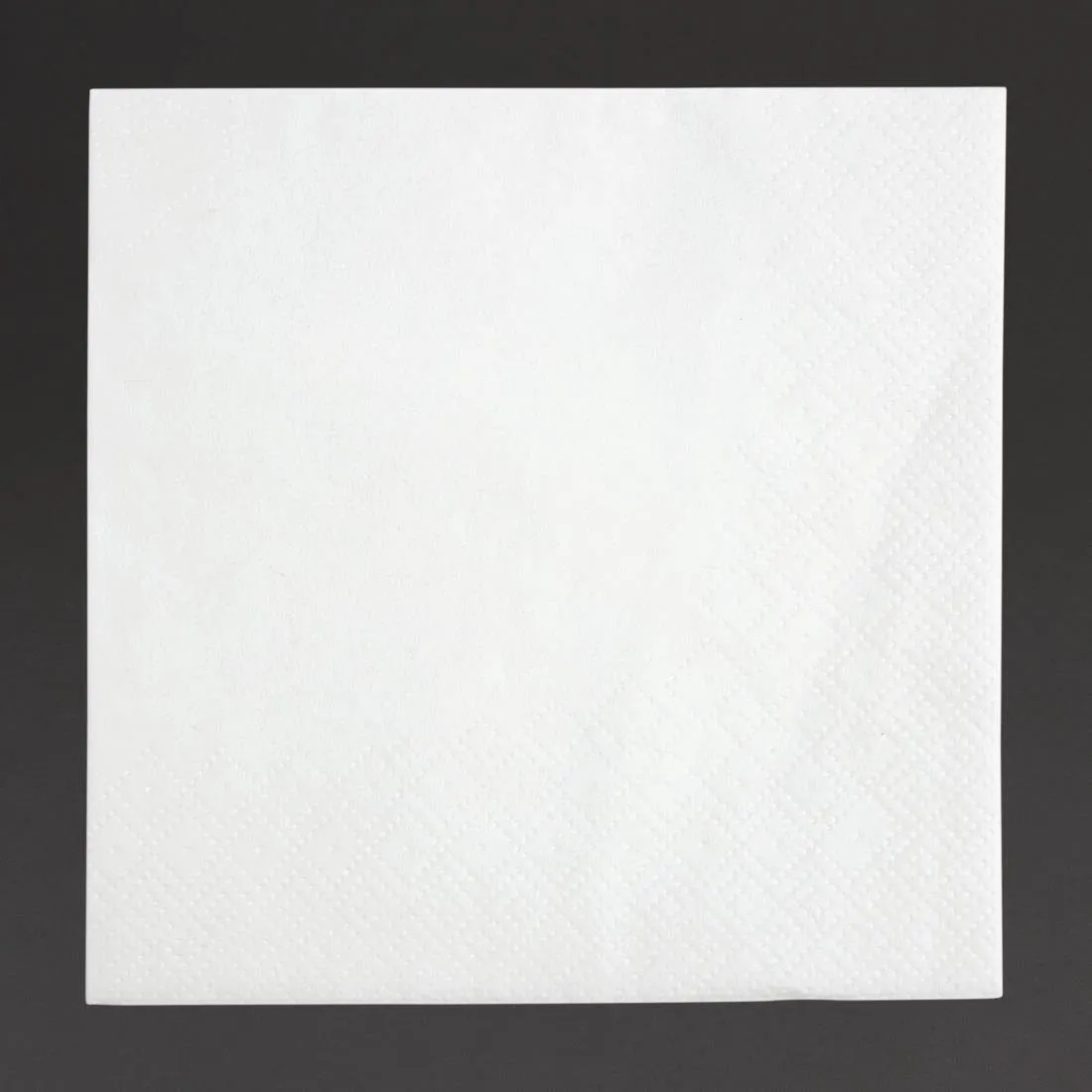 Cocktail servetten 2-laags formaat 1/4 240 mm wit - Set van 4000