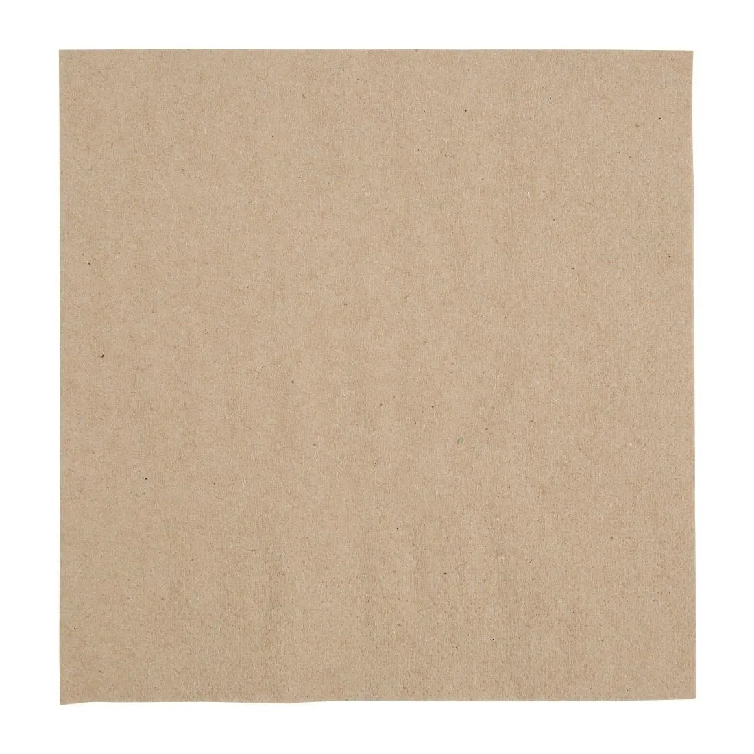 Servetten Snacking Gerecycled 2-laags Vouw 1/4 330 mm Kraft - Pak van 2000