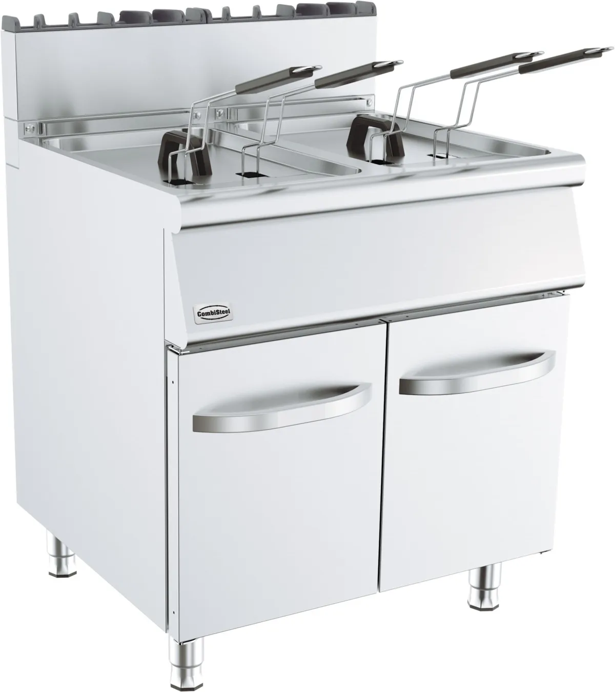 Frituurpan op Gas op Onderstel - Serie 700 - 2 x 15 L