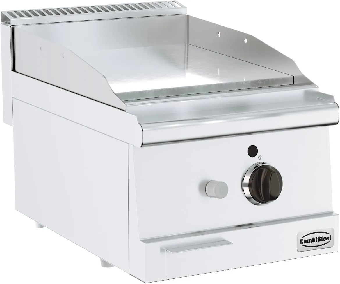 Plancha op Gas Chroom om te Plaatsen - 600 - 6000 W
