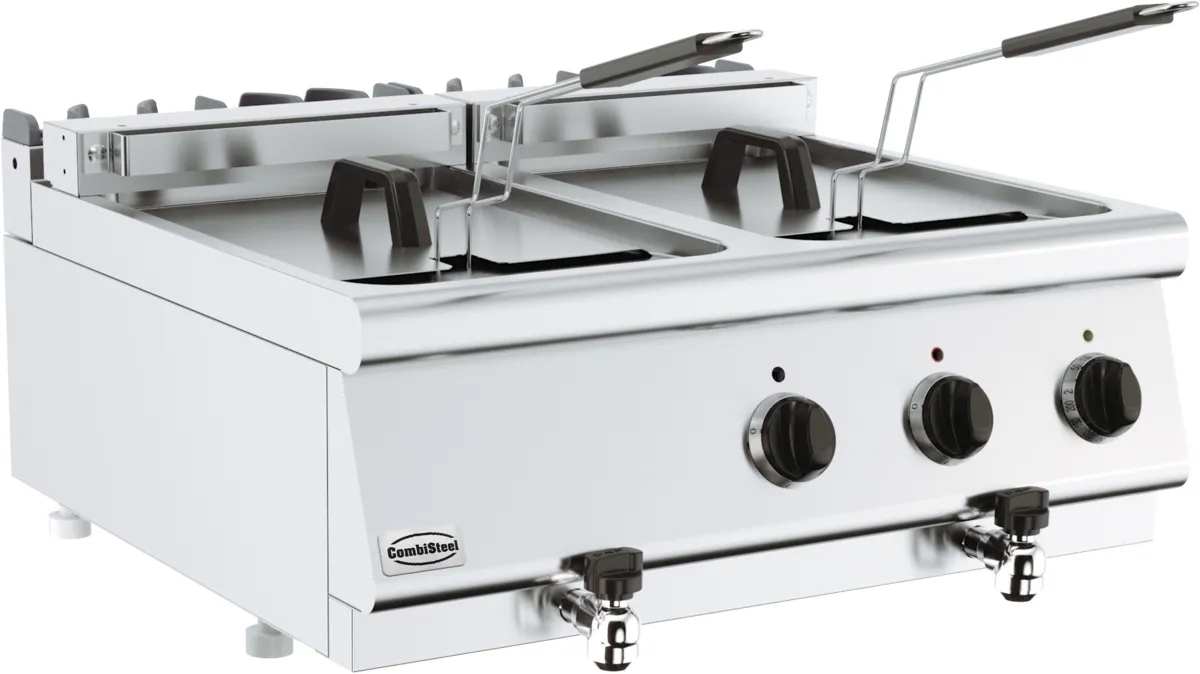 Elektrische friteuse om neer te zetten - 700 - 2 x 10 L