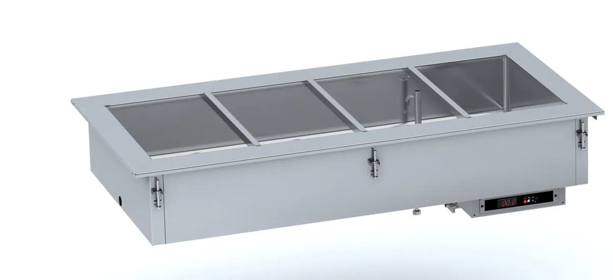 Bain-marie Drop-In met handmatige watervulling - GN 1/1