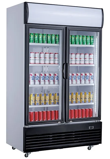 Drankkast - 2 Glazen Deuren - 800 L