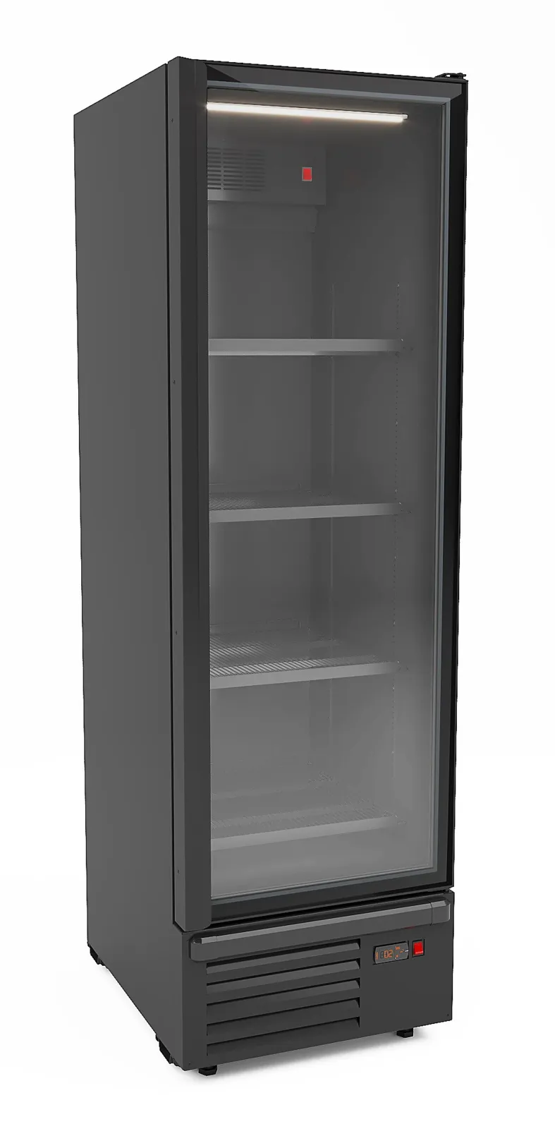 Positieve Koelkastkast - 1 Glazen Deur - 550 L