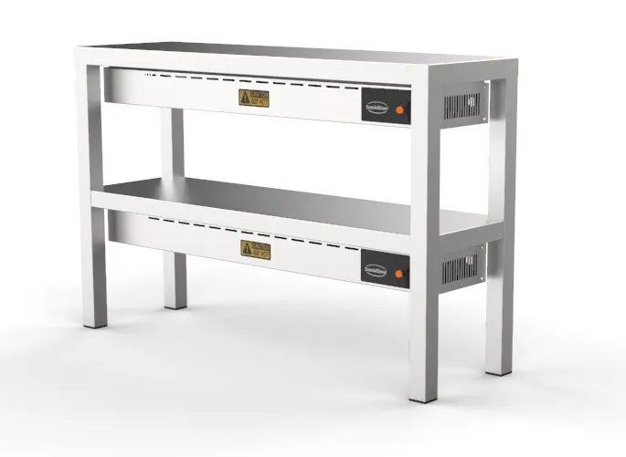 Keramische Verwarmde Plank - 2 Niveaus - L 1400 x D 300 mm