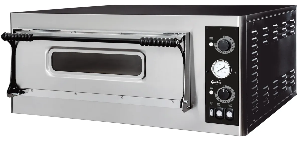 Pizzaoven met 1 Kamer - 6 Pizza's - 400 V