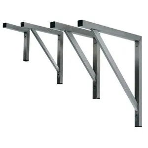 Ondersteuning voor Roestvrijstalen Plank - 425 mm