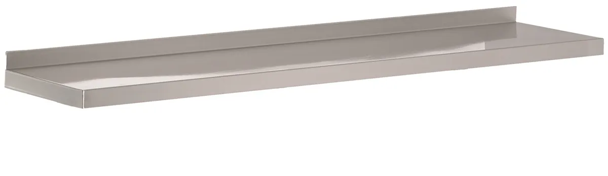 Roestvrijstalen Wandplank - L 600 x D 400 mm