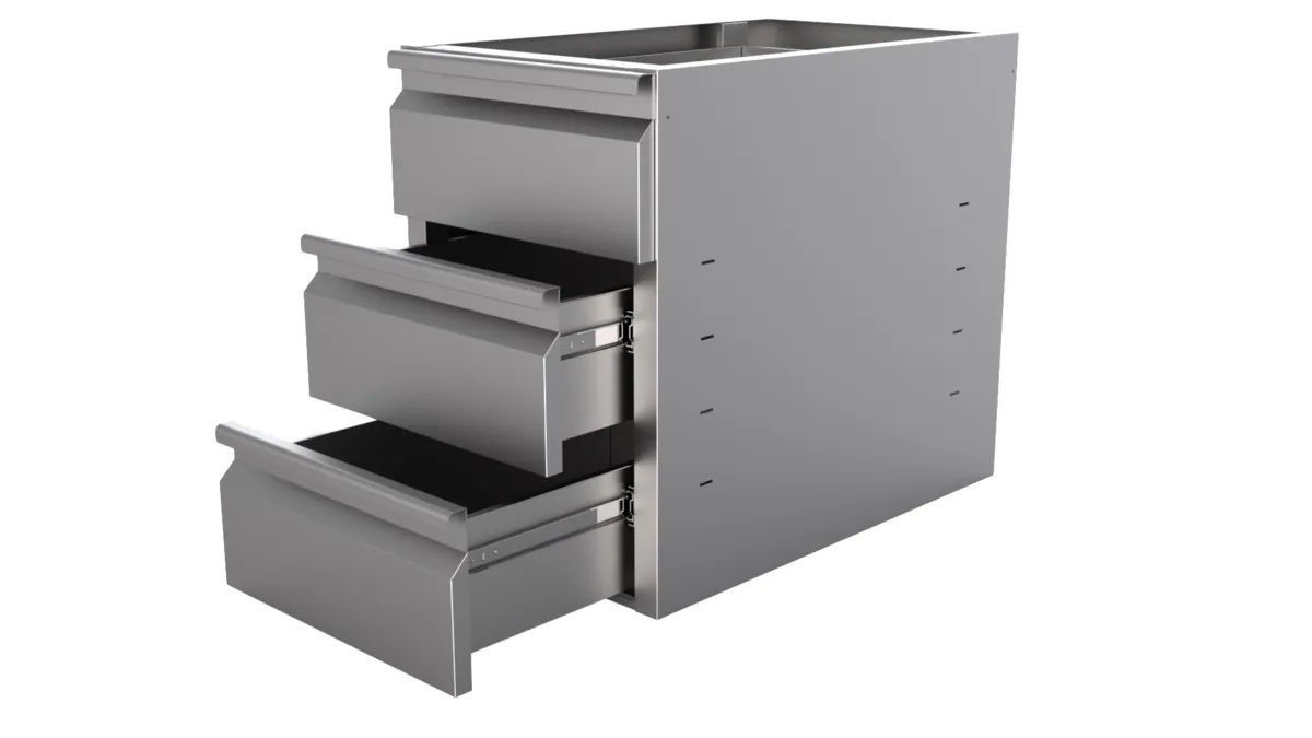 Blok 3 Laden voor Koelwerkbank D 700 mm