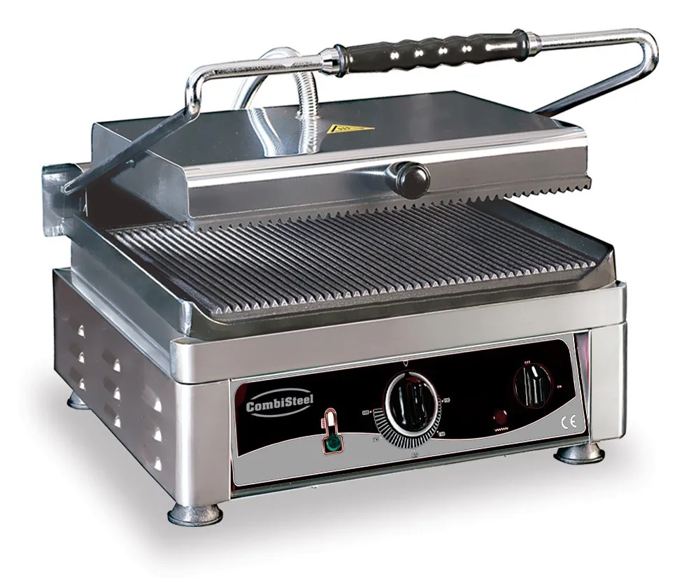 Grill Panini Eenvoudig - Geribbelde Platen