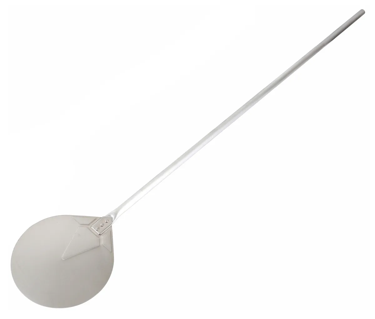 Ronde Pizzaschep van Roestvrij Staal - L 1200 mm