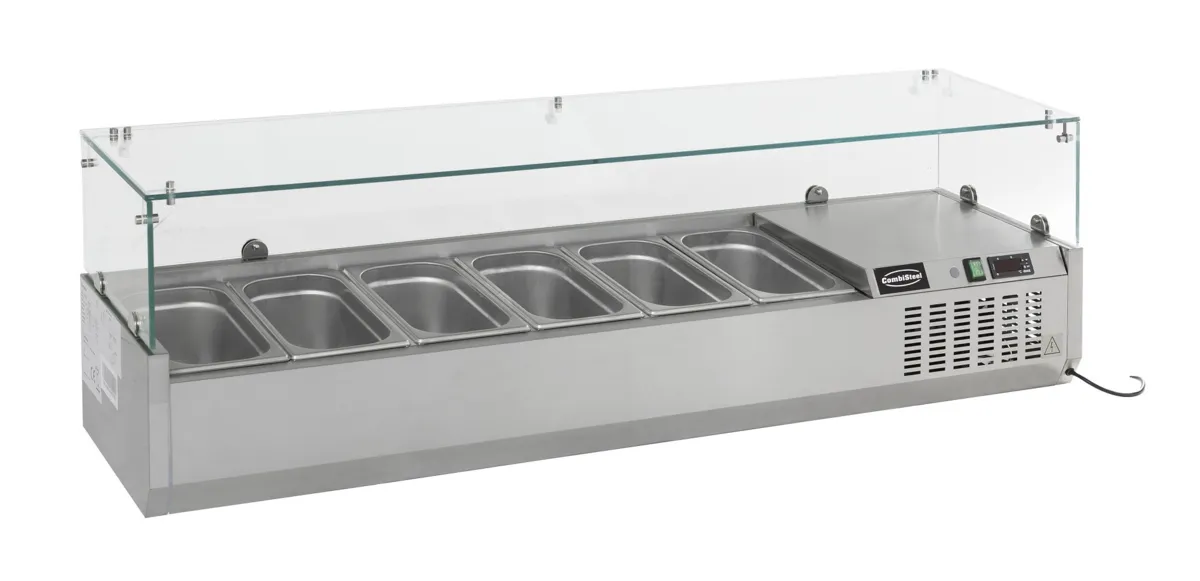 Saladette Koelkast om neer te zetten - 8 GN 1/4