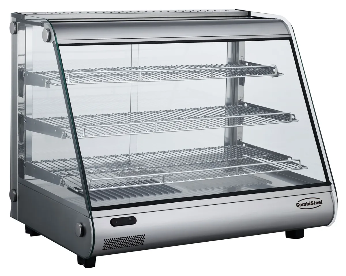 Verwarmde Vitrine om Neer te Zetten - 160 L
